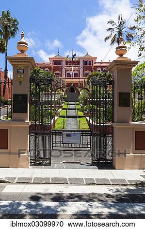 "Liceo de Taoro Culture House in Jardin del Marquesado de la Quinta Roja gardens, La Orotava, Tenerife, Canary Islands, Spain, Europe" View Large Photo Image Stock Image - "Liceo de Taoro Culture House in Jardin del Marquesado de la Quinta Roja gardens, La Orotava, Tenerife, Canary Islands, Spain, Europe". Fotosearch