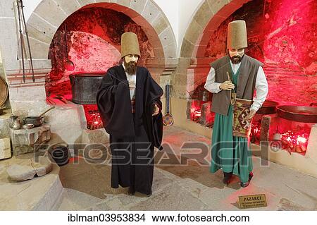 "Life-size figures of dervishes in the bazaar, Mevlana Monastery or Mevlana Museum, Konya, Central Anatolia Region, Anatolia, Turkey, Asia" View Large Photo Image Picture - "Life-size figures of dervishes in the bazaar, Mevlana Monastery or Mevlana Museum, Konya, Central Anatolia Region, Anatolia, Turkey, Asia". Fotosearch