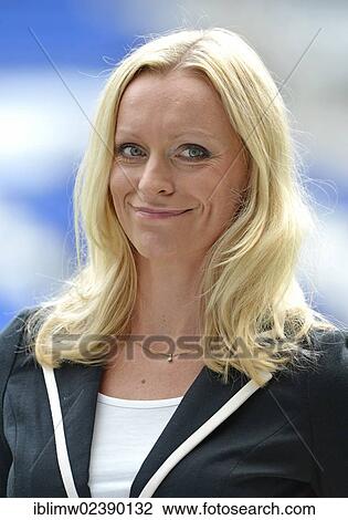 "LIGA Total presenter Valeska Homburg, Portrait, Hoffenheim Wirsol Rhein-Neckar-Arena, Sinsheim, Baden-Wuerttemberg, Germany, Europe" View Large Photo Image Stock Image - "LIGA Total presenter Valeska Homburg, Portrait, Hoffenheim Wirsol Rhein-Neckar-Arena, Sinsheim, Baden-Wuerttemberg, Germany, Europe". Fotosearch
