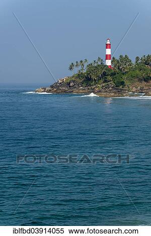 "Light house, Kovalam Beach, Kovalam, Kerala, India, Asia" View Large Photo Image Stock Photography - "Light house, Kovalam Beach, Kovalam, Kerala, India, Asia". Fotosearch