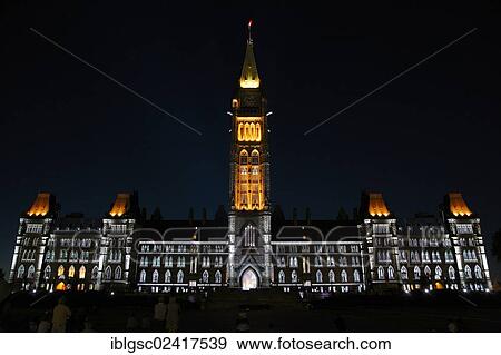 Light show on Parliament Hill, Ottawa, Ontario, Canada, North America View Large Photo Image Stock Photo - Light show on Parliament Hill, Ottawa, Ontario, Canada, North America. Fotosearch