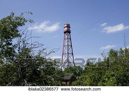 Stock Photo - "Lighthouse, Campen, Krummhoern, East Frisia, Lower Saxony, Germany, Europe". Fotosearch