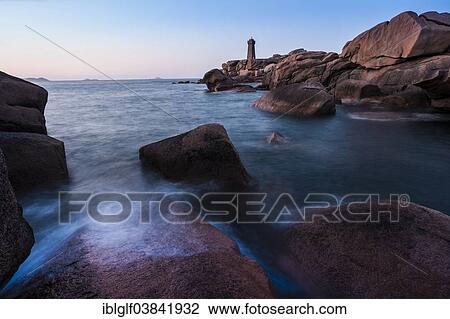 "Lighthouse, Cote de Granit Rose, Ploumanach, Ploumanac’h, Brittany, France, Europe" View Large Photo Image Stock Image - "Lighthouse, Cote de Granit Rose, Ploumanach, Ploumanac’h, Brittany, France, Europe". Fotosearch