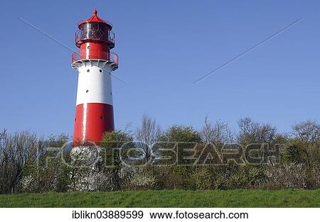 "Lighthouse, Falshoft, Schleswig-Holstein, Germany, Europe" View Large Photo Image Stock Photo - "Lighthouse, Falshoft, Schleswig-Holstein, Germany, Europe". Fotosearch