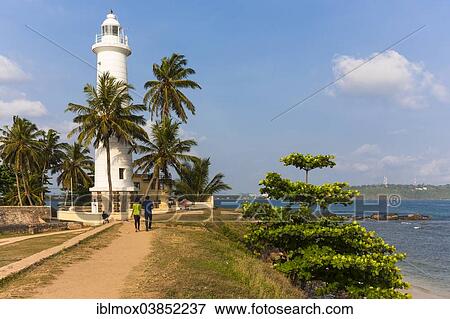 "Lighthouse near the city of Galle, Fort Galle, Pettigalawatta region, Southern Province, Sri Lanka, Asia" View Large Photo Image Stock Photo - "Lighthouse near the city of Galle, Fort Galle, Pettigalawatta region, Southern Province, Sri Lanka, Asia". Fotosearch