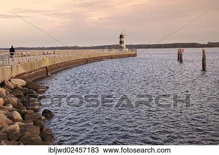 "Lighthouse North Mole, Travemuende, Schleswig-Holstein, Germany, Europe" View Large Photo Image Stock Image - "Lighthouse North Mole, Travemuende, Schleswig-Holstein, Germany, Europe". Fotosearch