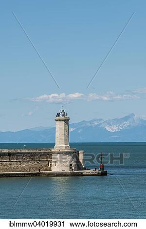 Stock Image - "Lighthouse of Livorno, Tuscany, Italy, Europe". Fotosearch