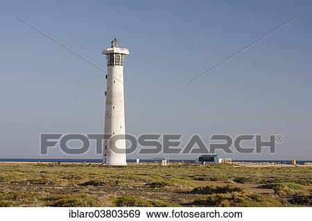 "Lighthouse of Morro Jable, Jandia Playa, Fuerteventura, Canary Islands, Spain, Europe" View Large Photo Image Stock Photo - "Lighthouse of Morro Jable, Jandia Playa, Fuerteventura, Canary Islands, Spain, Europe". Fotosearch