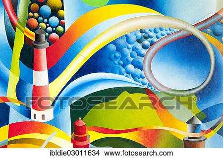 "Lighthouse on Amrum Island, acrylic painting, artist Gerhard Kraus, Kriftel, North Frisia, Schleswig-Holstein, Germany, Europe" View Large Photo Image Picture - "Lighthouse on Amrum Island, acrylic painting, artist Gerhard Kraus, Kriftel, North Frisia, Schleswig-Holstein, Germany, Europe". Fotosearch