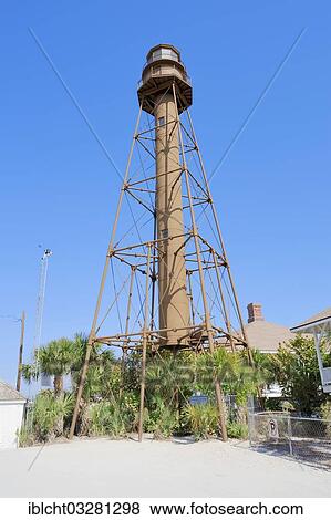 "Lighthouse on Sanibel Island, Sanibel Island, Florida, United States, North America" View Large Photo Image Stock Photo - "Lighthouse on Sanibel Island, Sanibel Island, Florida, United States, North America". Fotosearch