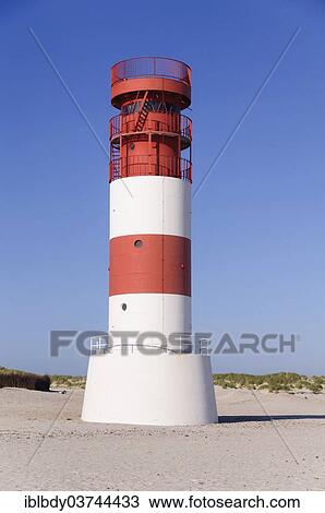 "Lighthouse on the beach of Helgoland Dune, Helgoland, Schleswig-Holstein, Germany, Europe" View Large Photo Image Stock Image - "Lighthouse on the beach of Helgoland Dune, Helgoland, Schleswig-Holstein, Germany, Europe". Fotosearch