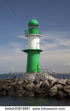 "Lighthouse on the western pier, Warnemunde, Rostock, Mecklenburg-Western Pomerania, Germany, Europe" View Large Photo Image Stock Image - "Lighthouse on the western pier, Warnemunde, Rostock, Mecklenburg-Western Pomerania, Germany, Europe". Fotosearch