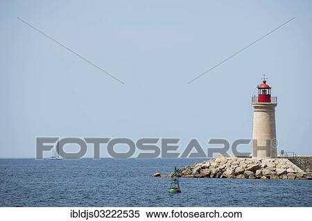 "Lighthouse, Port d'Andratx, Majorca, Balearic Islands, Spain, Europe" View Large Photo Image Stock Photography - "Lighthouse, Port d'Andratx, Majorca, Balearic Islands, Spain, Europe". Fotosearch