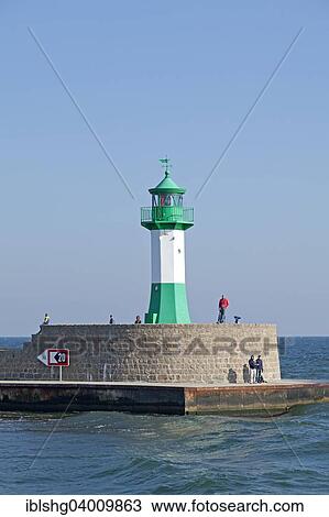 "Lighthouse, Sassnitz, Rugen, Mecklenburg-Western Pomerania, Germany, Europe" View Large Photo Image Stock Image - "Lighthouse, Sassnitz, Rugen, Mecklenburg-Western Pomerania, Germany, Europe". Fotosearch