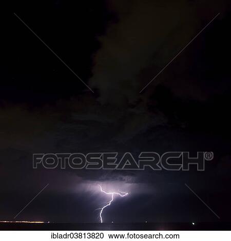 Lightning over the sea View Large Photo Image Stock Image - Lightning over the sea. Fotosearch