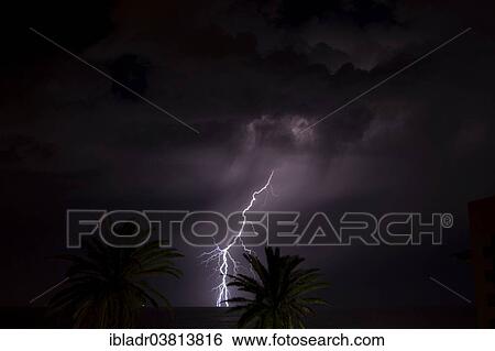 Lightning over the sea View Large Photo Image Stock Photograph - Lightning over the sea. Fotosearch