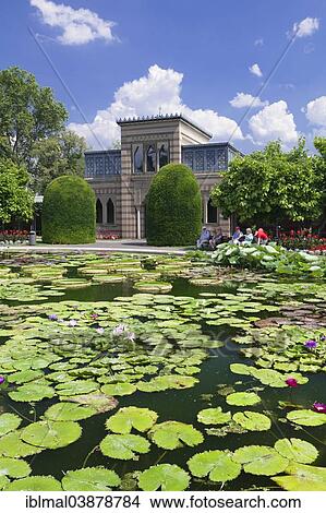 "Lily pond, Moorish villa, Zoological and Botanical Garden Wilhelma, Stuttgart, Baden-Wurttemberg, Germany, Europe" View Large Photo Image Picture - "Lily pond, Moorish villa, Zoological and Botanical Garden Wilhelma, Stuttgart, Baden-Wurttemberg, Germany, Europe". Fotosearch