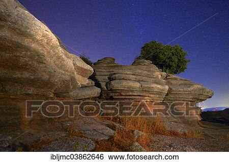 Stock Photograph - "Limestone rocks, Torcal de Antequera, Malaga province, Andalusia, Spain, Europe". Fotosearch