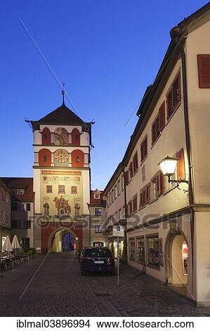 "Lindau Gate or Gate of St Martin, Wangen, Upper Swabia, Baden-Wuerttemberg, Germany, Europe" View Large Photo Image Picture - "Lindau Gate or Gate of St Martin, Wangen, Upper Swabia, Baden-Wuerttemberg, Germany, Europe". Fotosearch