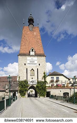 "Linzer Tor gate, Muhlviertel quarter, Freistadt, Upper Austria, Austria, Europe" View Large Photo Image Stock Image - "Linzer Tor gate, Muhlviertel quarter, Freistadt, Upper Austria, Austria, Europe". Fotosearch