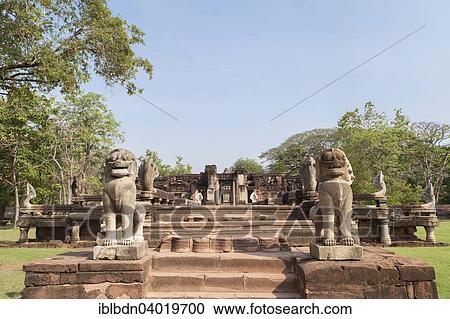 "Lion statues guarding the Naga Bridge, Prasat Hin Phimai temple, Geschichtspark Phimai, Thailand, Asia" View Large Photo Image Stock Image - "Lion statues guarding the Naga Bridge, Prasat Hin Phimai temple, Geschichtspark Phimai, Thailand, Asia". Fotosearch