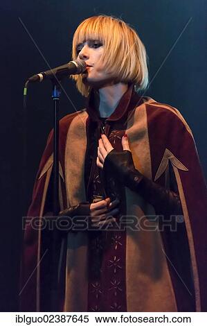 "Lisa Elle, singer and front woman of the British band """"Dark Horses"""" playing live at the Schueuer, Lucerne, Switzerland, Europe" View Large Photo Image Stock Photography - "Lisa Elle, singer and front woman of the British band """"Dark Horses"""" playing live at the Schueuer, Lucerne, Switzerland, Europe". Fotosearch