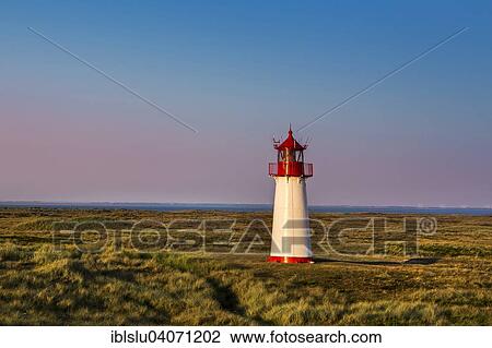 "List West Lighthouse, Ellenbogen, Sylt, North Frisia, Schleswig-Holstein, Germany, Europe" View Large Photo Image Stock Image - "List West Lighthouse, Ellenbogen, Sylt, North Frisia, Schleswig-Holstein, Germany, Europe". Fotosearch