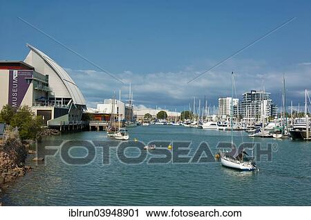 Stock Image - "Little bay in downtown Townsville, Queensland, Australia, Oceania". Fotosearch