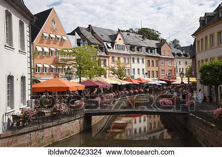 Little Venice in the old town, Saarburg, Saarland, Rhineland-Palatinate, Germany, Europe, PublicGround, Europe View Large Photo Image Picture - Little Venice in the old town, Saarburg, Saarland, Rhineland-Palatinate, Germany, Europe, PublicGround, Europe. Fotosearch