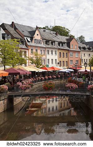Little Venice in the old town, Saarburg, Saarland, Rhineland-Palatinate, Germany, Europe, PublicGround, Europe View Large Photo Image Stock Photography - Little Venice in the old town, Saarburg, Saarland, Rhineland-Palatinate, Germany, Europe, PublicGround, Europe. Fotosearch