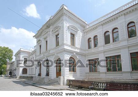 "Livadia Palace, summer palace of the last Russian Imperial family, The Greater Yalta, Crimea, Ukraine, Europe" View Large Photo Image Stock Image - "Livadia Palace, summer palace of the last Russian Imperial family, The Greater Yalta, Crimea, Ukraine, Europe". Fotosearch