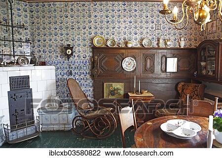 "Living room in the memorial site of the home of Otto Niemeyer-Holstein, Luttenort, Usedom, Mecklenburg-Western Pomerania, Germany, Europe" View Large Photo Image Stock Image - "Living room in the memorial site of the home of Otto Niemeyer-Holstein, Luttenort, Usedom, Mecklenburg-Western Pomerania, Germany, Europe". Fotosearch