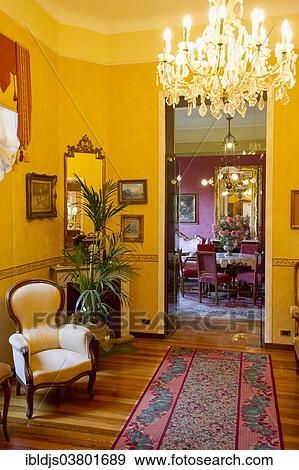 "Living room of an Art Nouveau villa, Villa Elisa Bordighera, Imperia, Riviera dei Fiori, Liguria, Italy, Europe" View Large Photo Image Stock Photo - "Living room of an Art Nouveau villa, Villa Elisa Bordighera, Imperia, Riviera dei Fiori, Liguria, Italy, Europe". Fotosearch