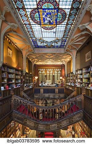 "Livraria Lello & Irmao, Porto, Portugal, Europe" View Large Photo Image Stock Photography - "Livraria Lello & Irmao, Porto, Portugal, Europe". Fotosearch