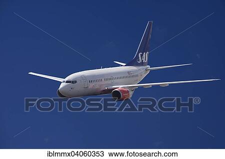 LN-RRR SAS Scandinavian Airlines Boeing 737-683 in flight View Large Photo Image Stock Image - LN-RRR SAS Scandinavian Airlines Boeing 737-683 in flight. Fotosearch