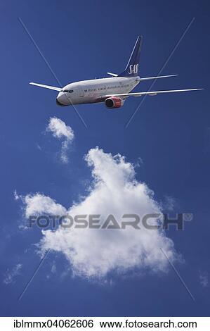 LN-RRR SAS Scandinavian Airlines Boeing 737-683 in flight View Large Photo Image Stock Photograph - LN-RRR SAS Scandinavian Airlines Boeing 737-683 in flight. Fotosearch