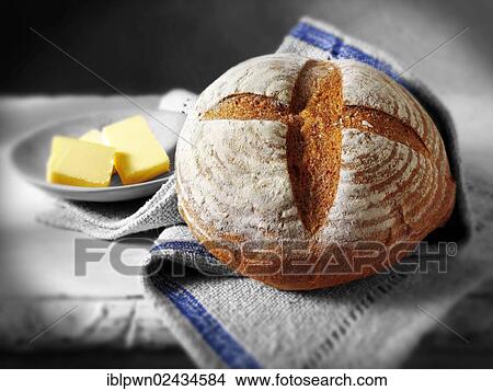 Loaf of English rye bread View Large Photo Image Picture - Loaf of English rye bread. Fotosearch