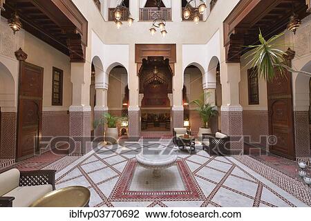 "Lobby of the Royal Mansour Hotel, Marrakech, Marrakesh-Tensift-El Haouz region, Morocco, Africa" View Large Photo Image Stock Image - "Lobby of the Royal Mansour Hotel, Marrakech, Marrakesh-Tensift-El Haouz region, Morocco, Africa". Fotosearch