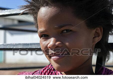 "Local girl, portrait, Keetmanshoop, Namibia, Africa" View Large Photo Image Stock Photo - "Local girl, portrait, Keetmanshoop, Namibia, Africa". Fotosearch