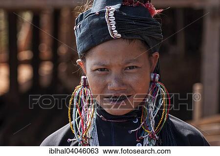 "Local woman in traditional costume, portrait, Ann ethnic group, near Kyaning Tong, Myanmar, Asia" View Large Photo Image Stock Image - "Local woman in traditional costume, portrait, Ann ethnic group, near Kyaning Tong, Myanmar, Asia". Fotosearch