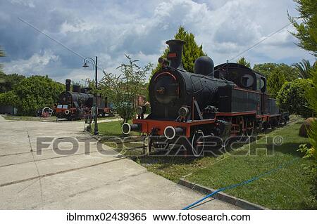 Stock Photography - "Locomotive 3405, by Borsig, built between 1905 and 1909, Camlik Railway Museum, Camlik, Turkey, Asia". Fotosearch