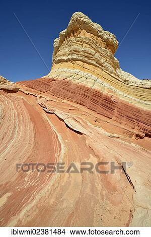 "Lollipop Rock, Brain Rocks at White Pocket, eroded Navajo sandstone rocks with Liesegang bands or Liesegang rings, Pareah Paria Plateau, Vermillion Cliffs National Monument, Arizona, Utah, Southwestern USA, USA" View Large Photo Image Picture - "Lollipop Rock, Brain Rocks at White Pocket, eroded Navajo sandstone rocks with Liesegang bands or Liesegang rings, Pareah Paria Plateau, Vermillion Cliffs National Monument, Arizona, Utah, Southwestern USA, USA". Fotosearch