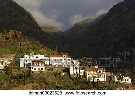 "Lomo del Balo with the Macondo Bar, Lomo del Balo, Valle Gran Rey, La Gomera, Canary Islands, Spain, Europe" View Large Photo Image Stock Photo - "Lomo del Balo with the Macondo Bar, Lomo del Balo, Valle Gran Rey, La Gomera, Canary Islands, Spain, Europe". Fotosearch
