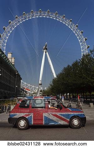 "London Eye Ferris wheel, cab with Union Jack design, London, England, United Kingdom, Europe" View Large Photo Image Stock Photo - "London Eye Ferris wheel, cab with Union Jack design, London, England, United Kingdom, Europe". Fotosearch