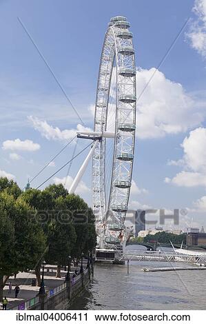 "London Eye on the Thames River, South Bank, London, England, United Kingdom, Europe" View Large Photo Image Stock Image - "London Eye on the Thames River, South Bank, London, England, United Kingdom, Europe". Fotosearch