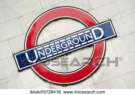 "London Underground logo, Southwark, London, London region, England, United Kingdom, Europe" View Large Photo Image Stock Photo - "London Underground logo, Southwark, London, London region, England, United Kingdom, Europe". Fotosearch