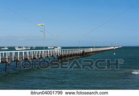 "Long pier, Beachport, South Australia" View Large Photo Image Stock Photo - "Long pier, Beachport, South Australia". Fotosearch