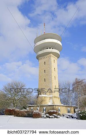 "Longinus Tower in winter, Baumberge hills, Nottuln, Munsterland, Nordrhein-Westfalen, Germany, Europe" View Large Photo Image Picture - "Longinus Tower in winter, Baumberge hills, Nottuln, Munsterland, Nordrhein-Westfalen, Germany, Europe". Fotosearch