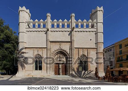 Lonja de la Seda, Placa de la Llotja, Avinguda de Gabriel Roca, historic town centre, Palma de Mallorca, Majorca, Balearic Islands, Spain, Europe View Large Photo Image Stock Image - Lonja de la Seda, Placa de la Llotja, Avinguda de Gabriel Roca, historic town centre, Palma de Mallorca, Majorca, Balearic Islands, Spain, Europe. Fotosearch