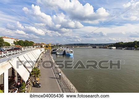 "Looking across the river Sava, restaurant boats and party boats on the banks, Savski Venac, New Belgrade, Belgrade, Serbia, Europe" View Large Photo Image Stock Photograph - "Looking across the river Sava, restaurant boats and party boats on the banks, Savski Venac, New Belgrade, Belgrade, Serbia, Europe". Fotosearch